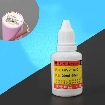 

New 20ml Stainless Steel Flux Soldering Stainless Steel Liquid Solders Water Durable Liquid Solders