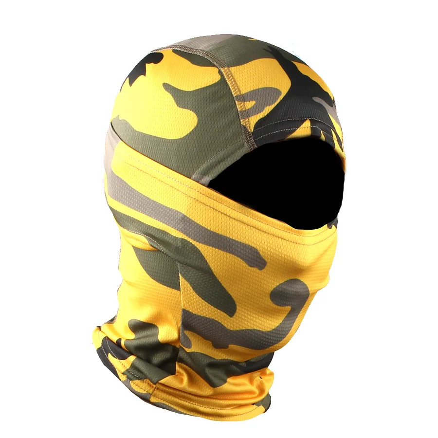 Military Balaclava Tactical Camouflage Head Cover Full Face Mask Hunting Scarf Breathable Fast Dry Cap Elastic Sandproof Bandana mens designer scarf Scarves