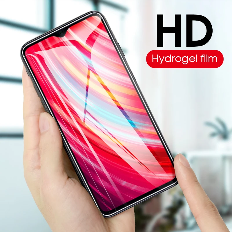 2 шт. полностью Защитная Гидрогелевая пленка для Xiaomi Redmi Note 8 Pro для Redmi Note 8 Защитная Гидрогелевая пленка для Xiaomi Redmi 8