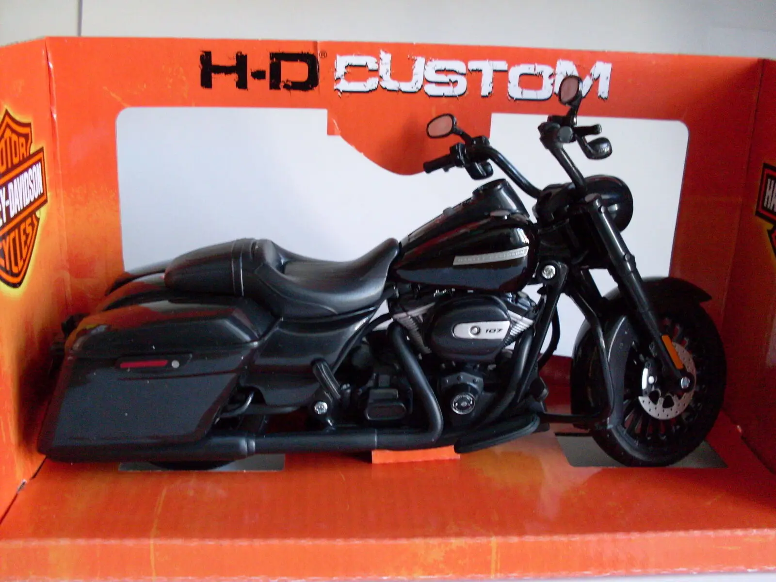 Maisto 1:12 Harley дорожный король специальный мотоцикл литой под давлением металлический велосипед Модель в коробке