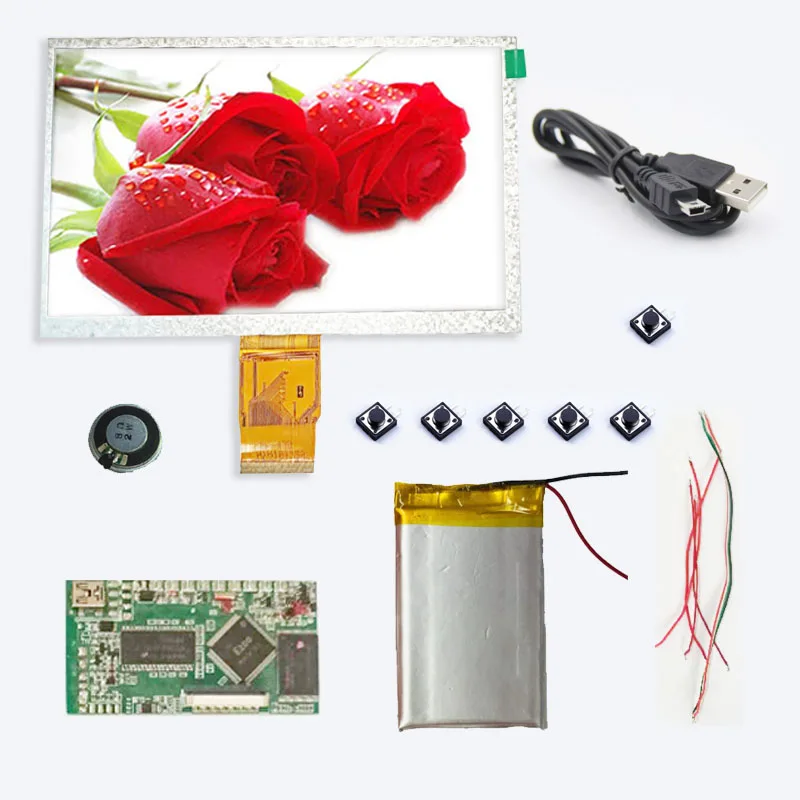 7 Inch LCD Brochure Video Card Module For Business DIY Electronic Component Kits Top Quality Customized Size LEXINGDZ | Электроника