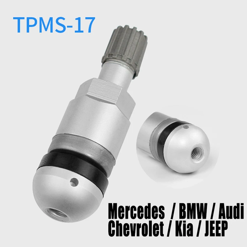 

TPMS-17 Tire Valve For Audi Volkswagen Mercedes benz Aluminum TPMS Tire pressure sensor Valves Replacement M5