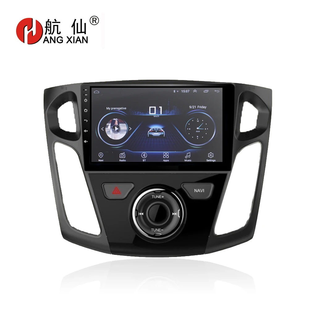 

HANG XIAN 9" Quadcore Android 8.1 Car radio for Ford Focus 2012-2017 car dvd player GPS navigation car multimedia