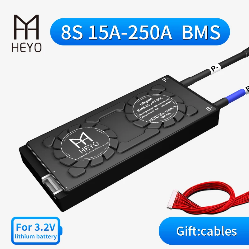 HEYO lifepo4 Lipo 8s 24v 29 6 v 20A 40A 60A 80A 100A 200A литиевая батарея BMS bms общий порт e biycycle