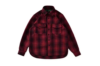 

Best Version 2020ss CPFM.XYZ Oversized Astro Plaid Shirts Men Women Hiphop Kanye West Sleeve Patch Casual Shirts
