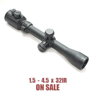 

Free Shipping 1.5-4.5x32IR airsoft scope Hunting Sight riflescope .22 BBgun scope for paintball sight 25.4 rifles scope