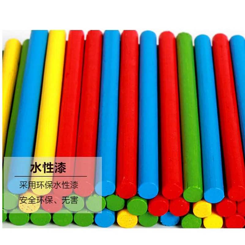 

First Grade Kindergarten xue xi bang Arithmetic Rods Arithmetic Small Sticks Counter Primary School Mathematics Children Countin