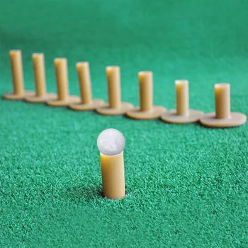 

8pcs Rubber Casual Games Professional Stable Home Beginners Soft Driving Range Golf Spike Ball Holder Training Practice Portable