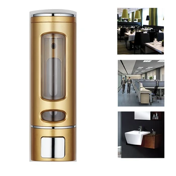 

Hand Soap Dispenser Kitchen Press Type Accessories ABS Cleanser Liquid Hair Bathroom Wall Mount Waterproof Shower Shampoo Hotel