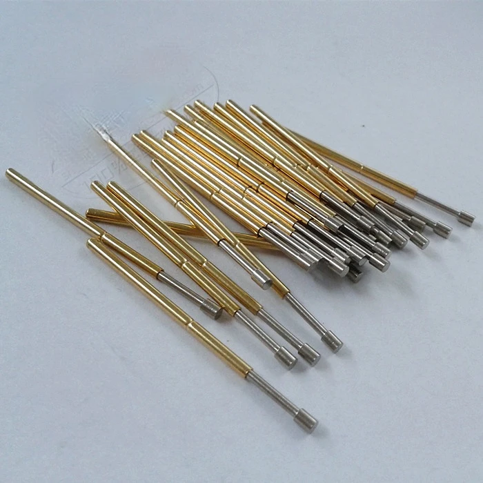 

100Pcs 100MIL Flat Head Spring Needle 1.7MM Test Needle P100-G2 Elastic Needle 1.5MM Test Spring Probe