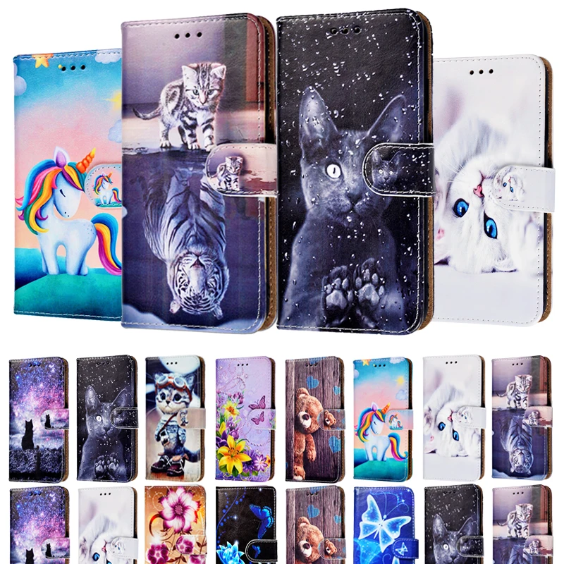 Роскошный чехол-книжка из искусственной кожи для Xiaomi Redmi 9A 8 8A 7 7A 3S 4 4A 4X 5 Plus 5A 6A 6 Pro