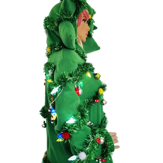 forever 21 christmas tree dress