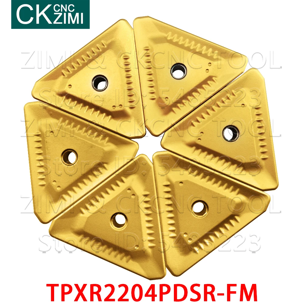 

TPXR2204PDSR-FM BP1030 Fast feed milling inserts TPXR 2204 PDSR FM Indexable tools for CNC metal milling machine tools for steel