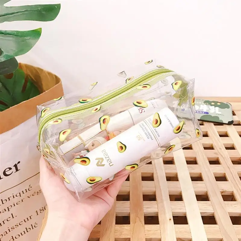 Косметичка с рисунком из мультфильма в Корейском стиле, женская косметичка, сумка для туалетных принадлежностей, водонепроницаемая косметичка, Прямая поставка