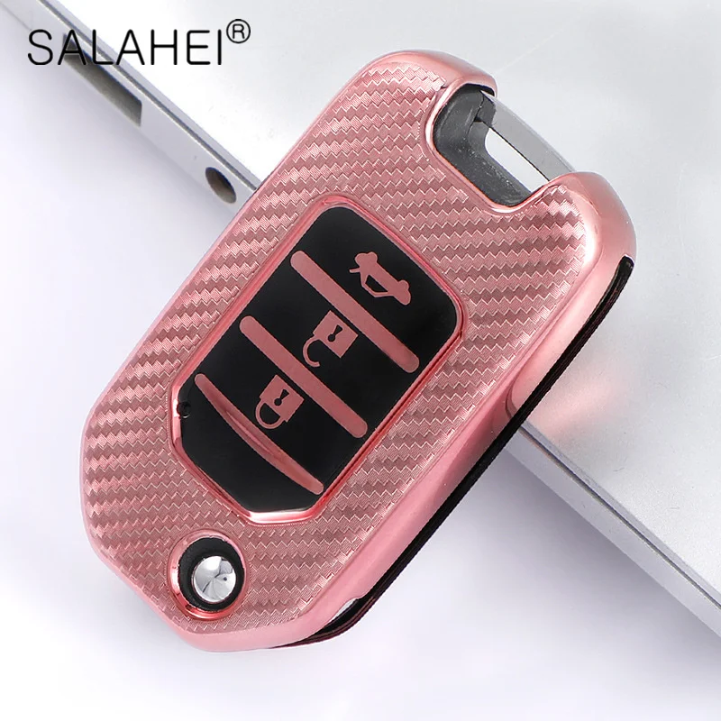 Термополиуретановые чехлы из углеродного волокна с ключа автомобиля чехол для