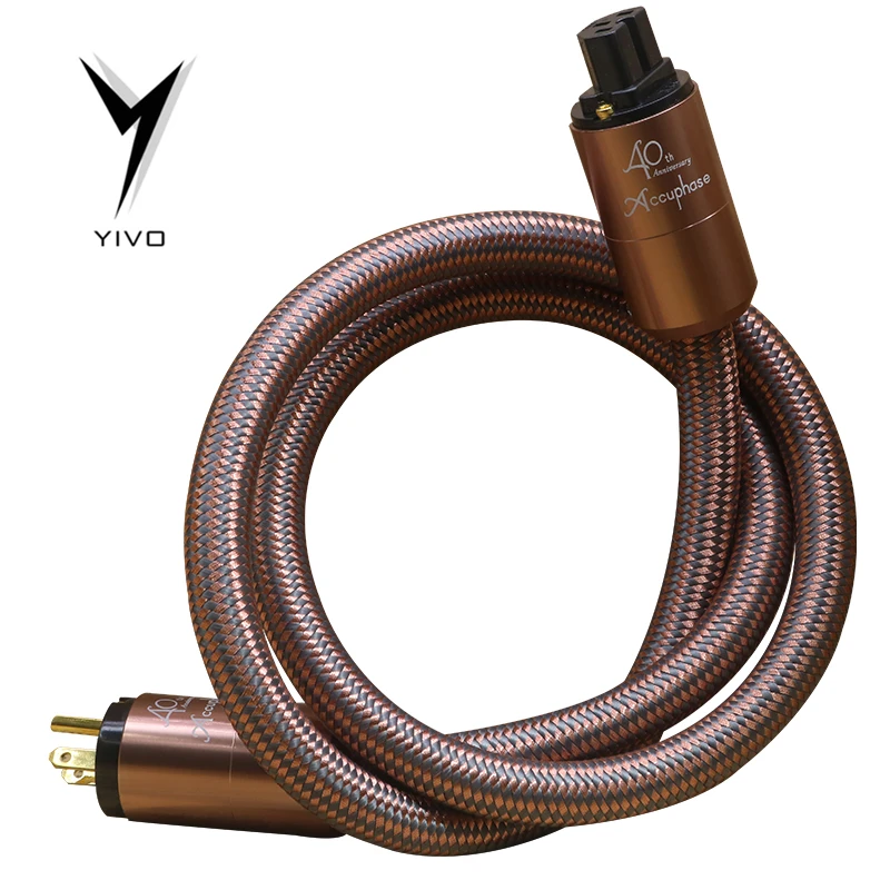 

XSSH/HIFI HI-End Shuko Cable audio power US EU cable Cable de alimentación para el amplificador DVD