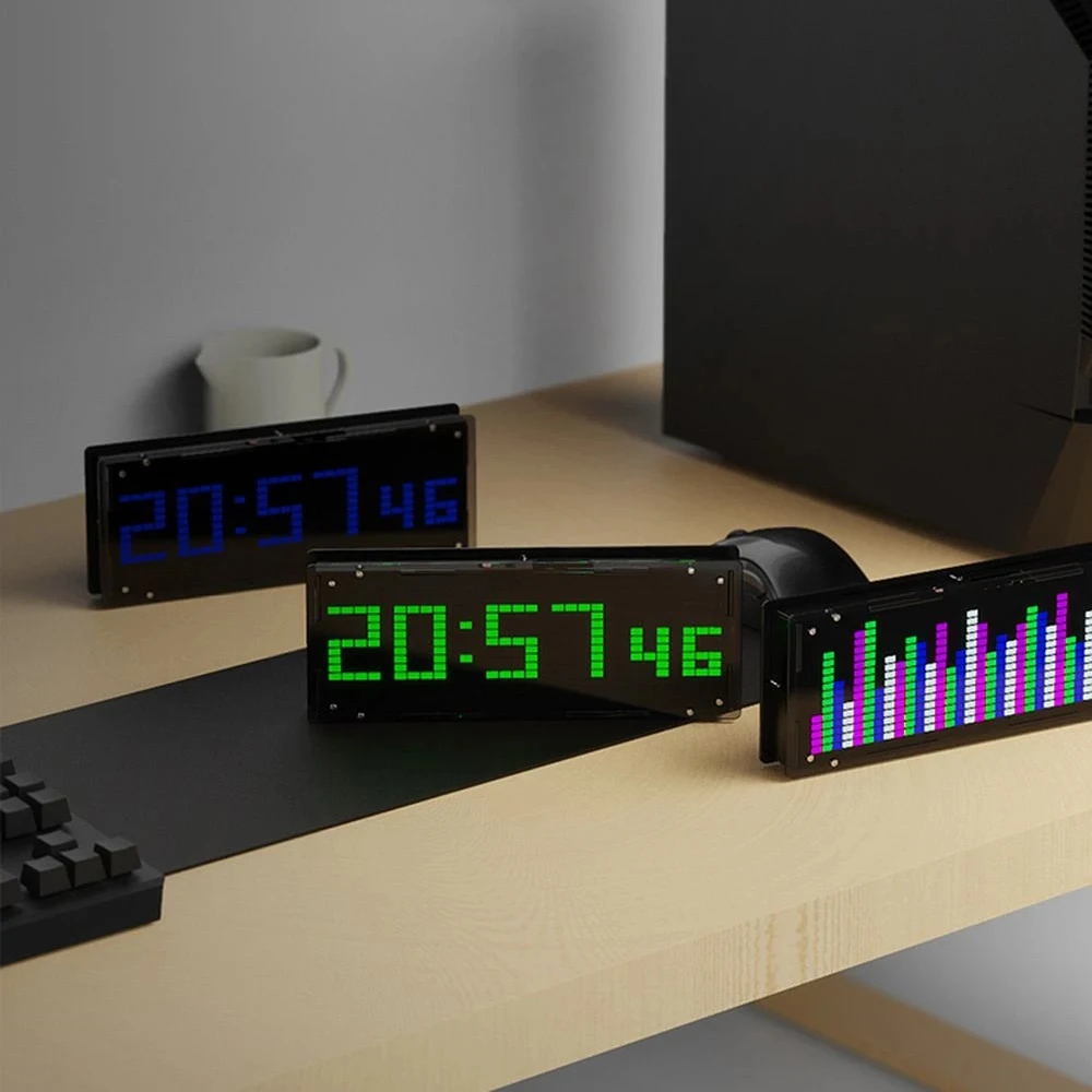 DIY большой размер сенсорное управление 512 сегментный светодиодный цифровой