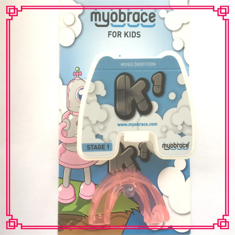 

Myobrace Original K1 Small Size Dental Orthdontic K1 TrainerK1/Children dental tooth orthodontic appliance k1