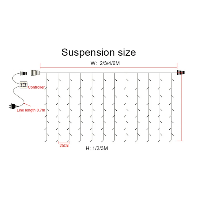 2x2/3x1/3x2/3x3 м светодиодная сосулька, светодиодная занавеска, сказочный светильник, Рождественский светильник, сказочный светильник, гирлянда для сада, вечерние занавески, Декор