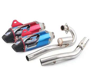 

Motorcycle Exhaust Pipe Full System For Honda CRF150F CRF230F CRF150 CRF230 Off-Road Complete Exhaust Muffler Pipes 2003-2016