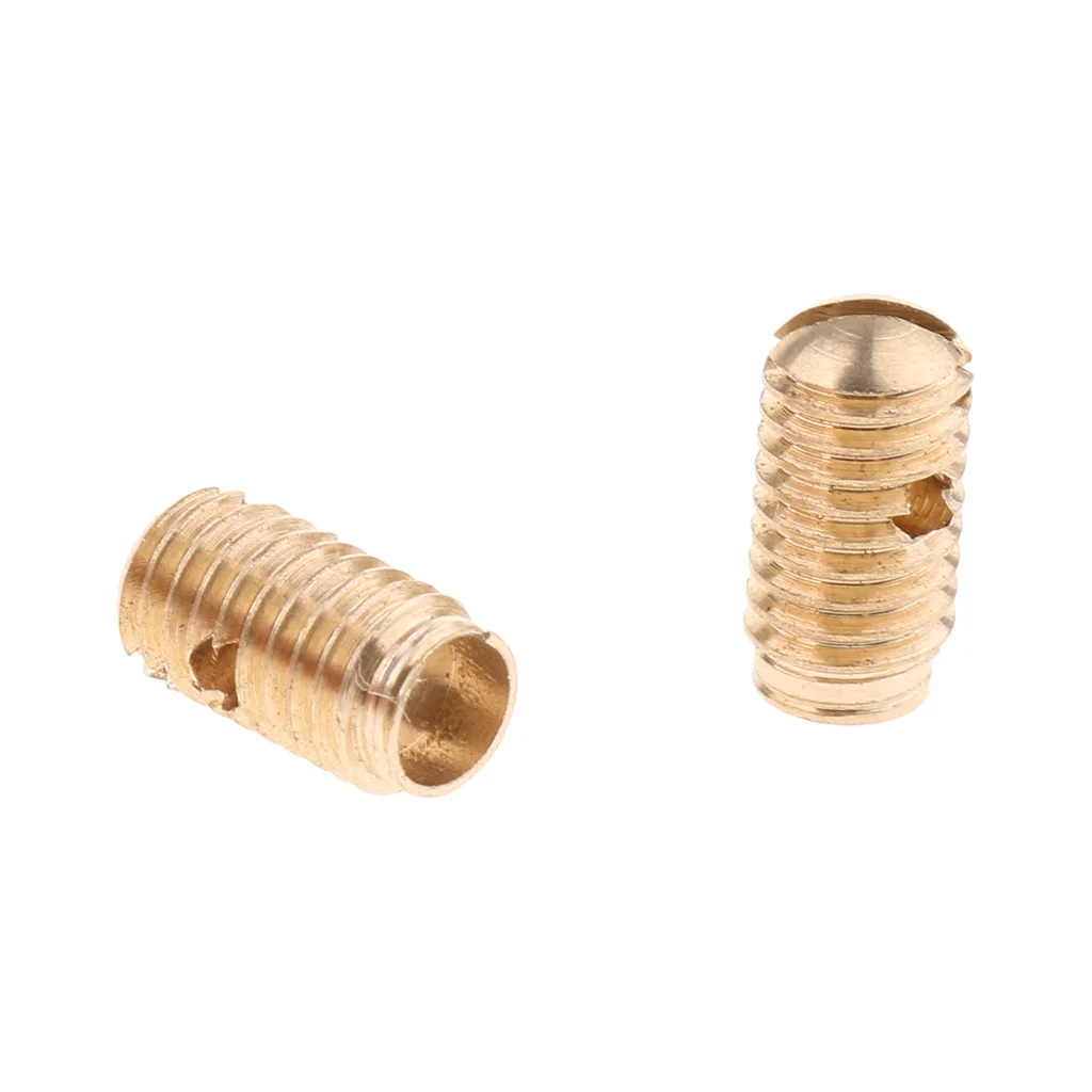 10pcs Alto Tenor Soprano Saxophone Sax Screws for Woodwind Instrument Parts, Gold