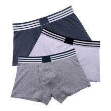 Новые модные хлопковые мужские боксеры, мужское повседневное дышащее мягкое Брендовое нижнее белье, мужские короткие боксеры, трусы UD-90103