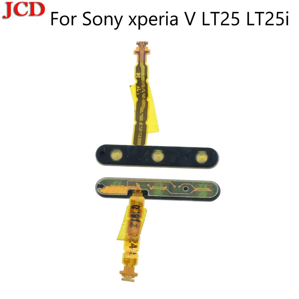 

JCD New ORG Volume up/down Flex Cable For Sony xperia V LT25 LT25i Power switch ON/OFF button Flex cable replacement parts