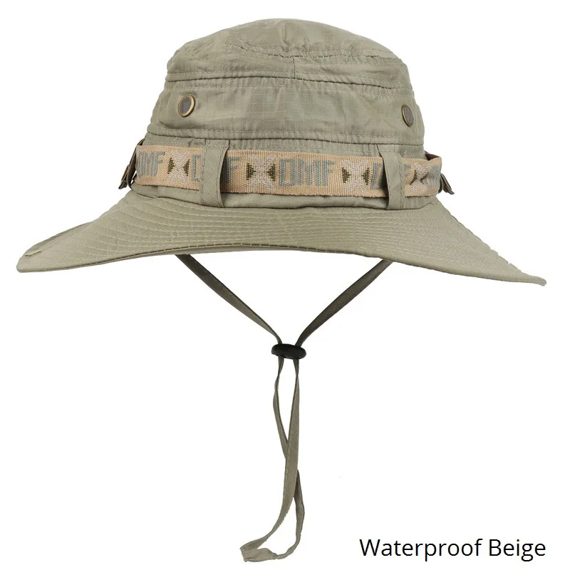 Cappello da Sole a Tesa Larga da Esterno Cappello da Sole Boonie Premium Cappello da Secchio Estivo Cappello da Pesca con Protezione Solare con Aletta 