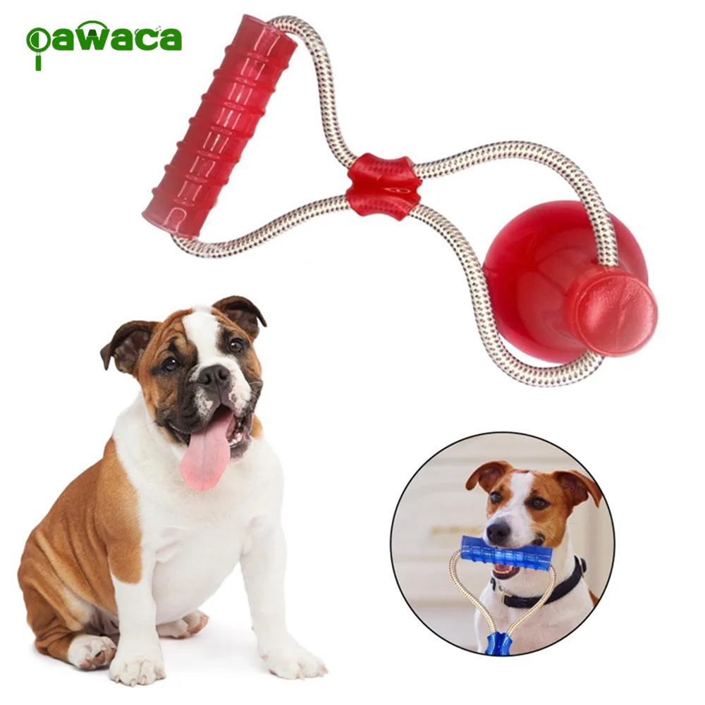 

Dog Chew Toy Rope Multifunction Dog Molar Stick Toy with Suction Cup for Teeth Cleaning, Training, Playing Pet Molar Bite Toys