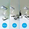 Lighted Desk Magnifying Glass Lamp with Light on Stand Led Portable Pocket Magnifier Visor Folding 3X for Reading, Hobby ► Photo 3/6