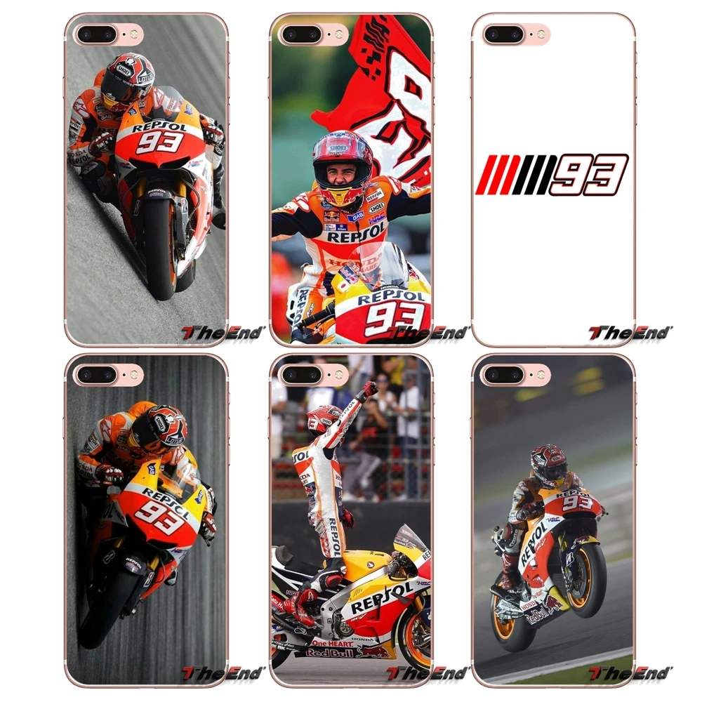 Марка Marc marquez 93 для Samsung Galaxy J1 J2 J3 J5 J7 A3 A5 A7 2015 2016 2017 J330 J530 J730 прозрачные мягкие чехлы |