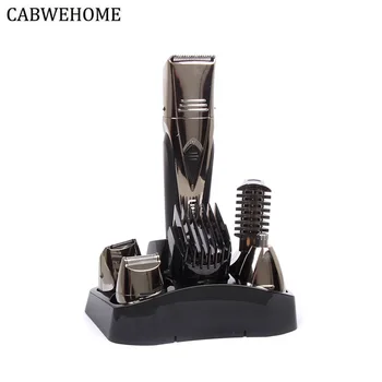

CABWEHOME Men Face Shaver 7 in 1 Professional Electric Shaver Washable Rechargeable Shaving Beard Machine Multifunction 220-240V