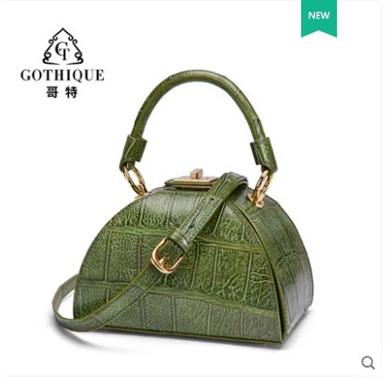 

gete 2019 The new crocodile Alligator skin bag for lady Fashionable and versatile bag with simple leather Lady shoulder bag