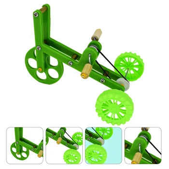 

1PC Funny Parrot Toy Parrot Training Props Bike Bird Training Supplies(Green)