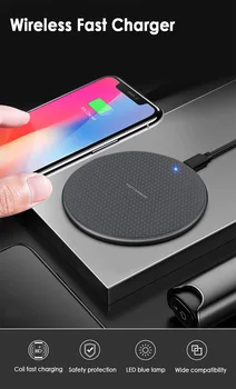 

5W/10W Wireless Charger Fast Charging Phone Charger For Iphone Samsung Xiaomi Huawei quick charger Accessories