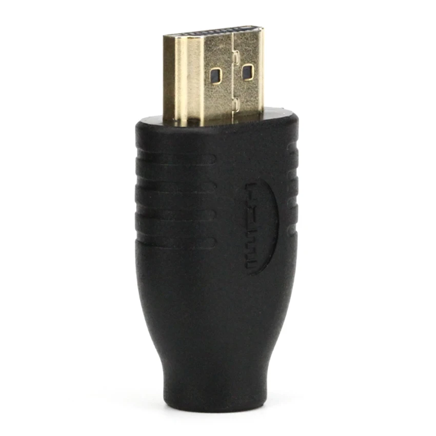 Черный Стандартный HDMI мужской тип A к Micro HDMI Тип D гнездо адаптер удлинитель конвертер 500 шт
