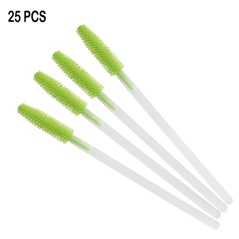 50pcs Disposable Eyelash Brush Makeup Brushes Mascara Wands Applicator Spoolers Eyebrow Brush For Eyelash Extension Makeup Tools - Handle Color: 13