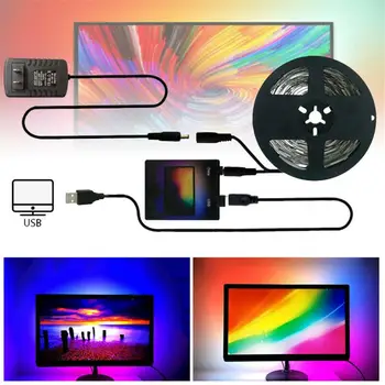 

For Ambilight DIY TV USB WS2812B LED Backlight Belt Computer Display Fantasy Decorative Light