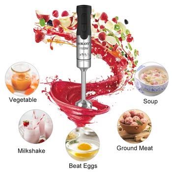 

Multifunctional Baby Food Mixer Portable Hand Blenders Quiet Working Kitchen Electric Blender Factory directly sale bottom price