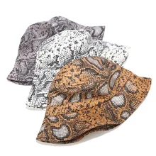 LDSLYJR ПУ змея складной Панама для рыбака шляпа уличная дорожная шляпа шляпы от солнца для мужчин и женщин 100