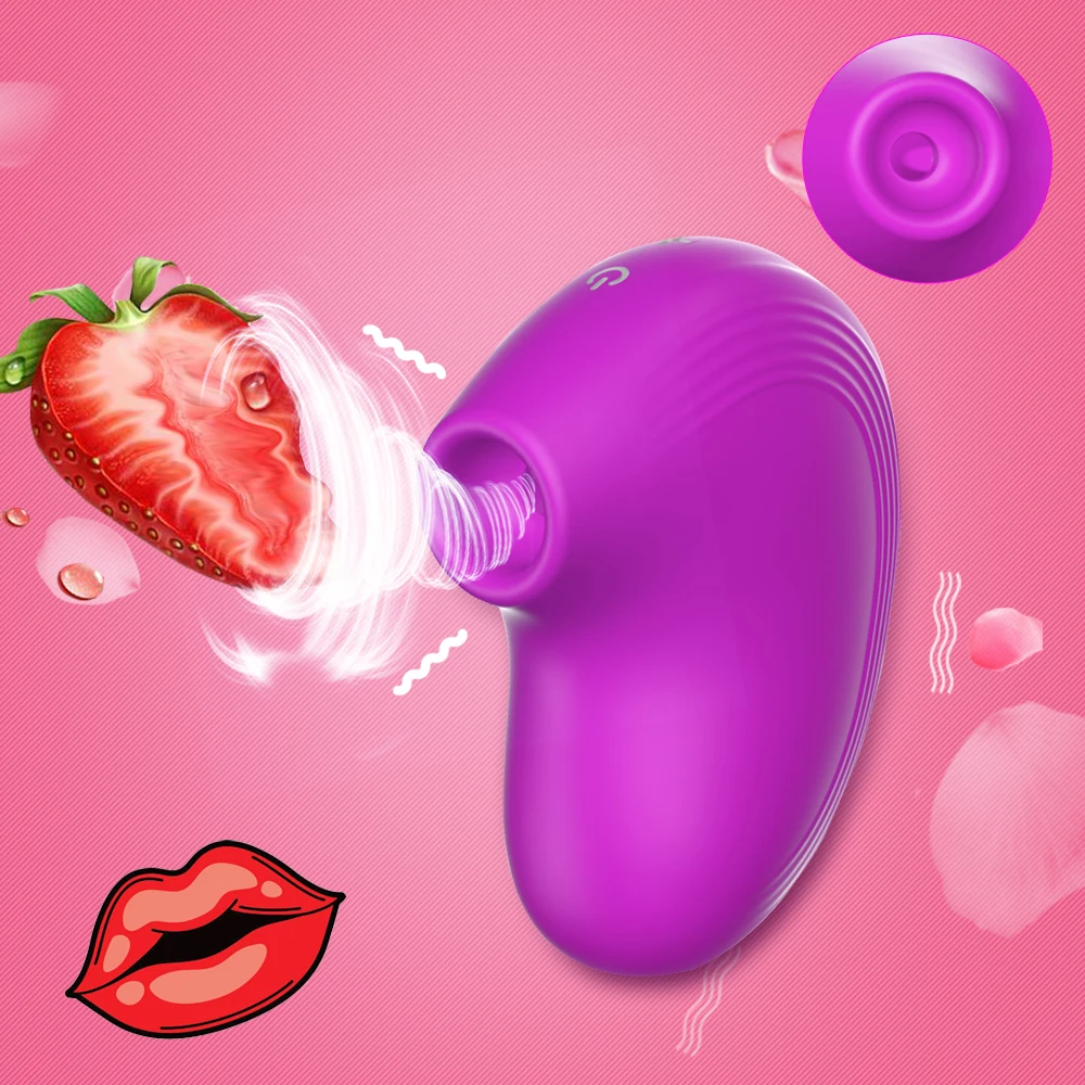 Powerful Sucking Erotic Sex Toys Mute Licking Nipple Female Masturbator Clitoris Orgasm Cute Cunnilingus Adult Product for Woman