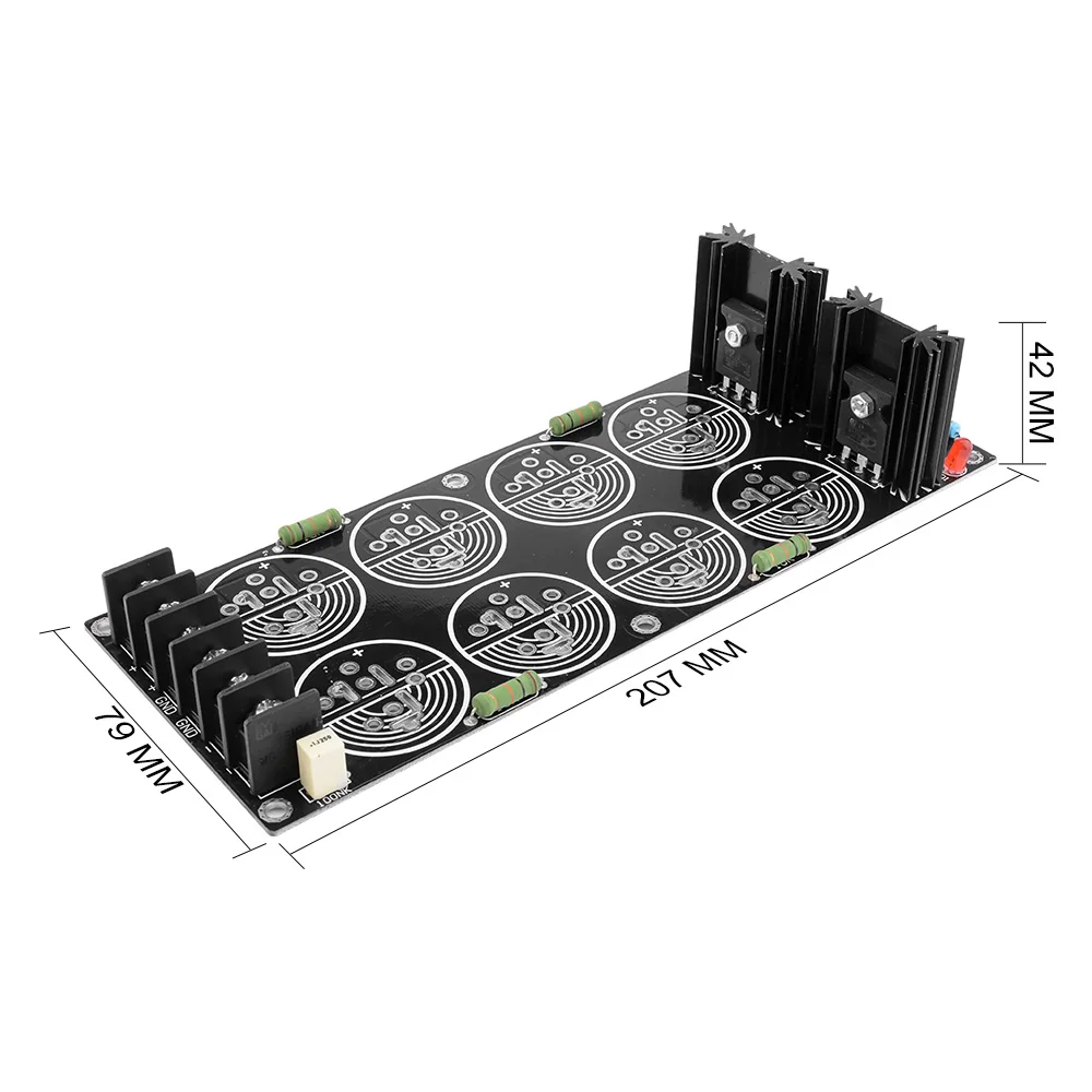 Aiyima 120a Fonte de Alimentação Retificador Filtro Capacitor Placa Peças Capacitores 35 mm Faça Você Mesmo Amplificador Áudio Pcb Placa - Image 5