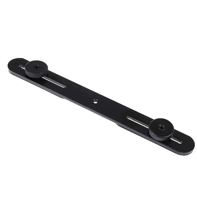 Universal Dual Flash Bracket Holder With 2 Adapter Screws For 1/4