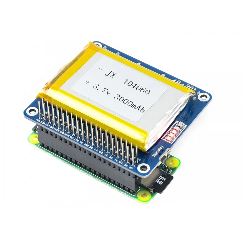 Raspberry Pi литий-полимерный аккумулятор HAT SW6106 power Bank решение со встроенными схемами защиты