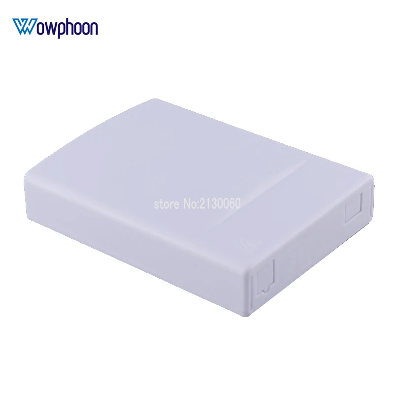 Scatola Da Tavolo Ftth Per Cavo In Entrata Fusibile In Fibra Ottica Materiale Abs Scatola Di Protezione In Fibra Ottica A 2 Porte