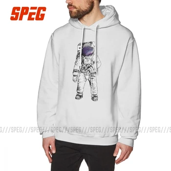 

Space Men Sweatshirt Casual 100% Cotton Astronaut Galaxy Printed Casual Hoodie New Arrival Hooded Tops