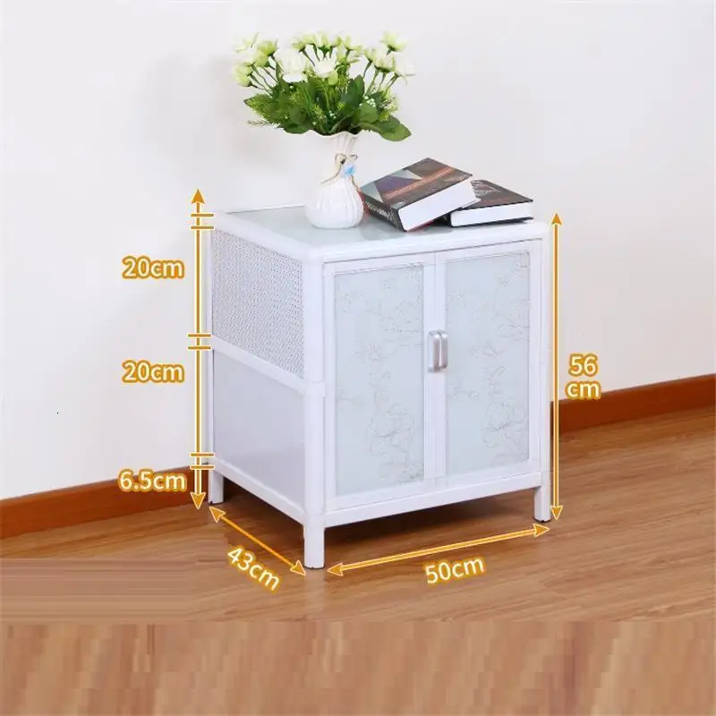 Number 6 Dolap Kaplama торцевые столы Bestek Lade Sidebord Capbords алюминиевый сплав Mueble Cocina Шкаф Кухонная мебель шкаф - Цвет: Number 6