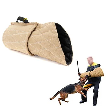 

Arm Linen With Handle Training Toy Thick Interactive Play Chewing Protection Pet Supplies Guard Shepherd Dog Bite Sleeve Durable