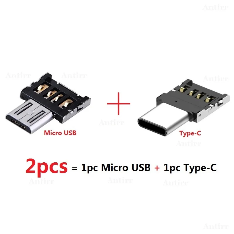 Переходник Type C с Micro USB 2 0 Папа мама шт.|Адаптеры Type-C| |