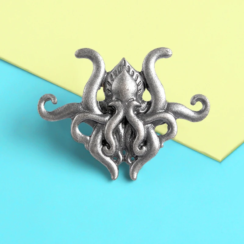 Новинка ужасные броши в виде осьминога монстра щупальца осьминог Cthulhu значок